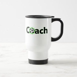 Térmica Caneca do treinador do futebol