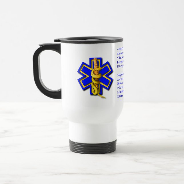 Térmica Caneca do treinamento do primeiro que responde (Esquerda)
