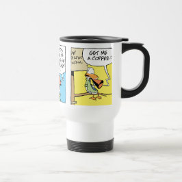 Térmica Caneca do viajante do humor de controlador aéreo