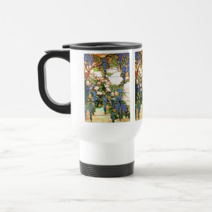 Térmica Caneca do vitral de Tiffany das glicínias
