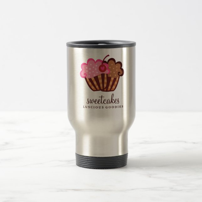 Térmica Caneca doce do cupcake de 311 bolos (Centro)