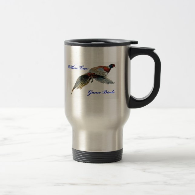 Térmica Caneca dos pássaros de jogo da árvore de salgueiro (Direita)