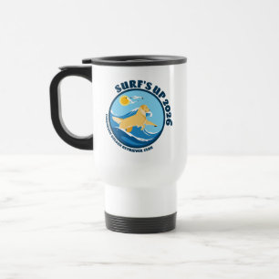 Térmica Caneca Dourada Surfs Up
