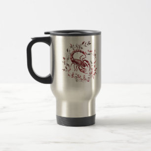 Térmica Caneca Elegante do Zodíaco Escorpião