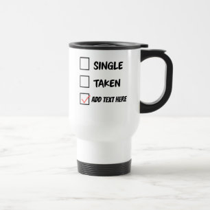 Térmica Caneca Engraçada de Status de Relacionamento – Sol