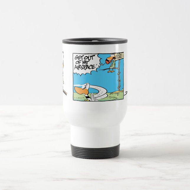 Térmica Caneca engraçada dos desenhos animados de (Centro)