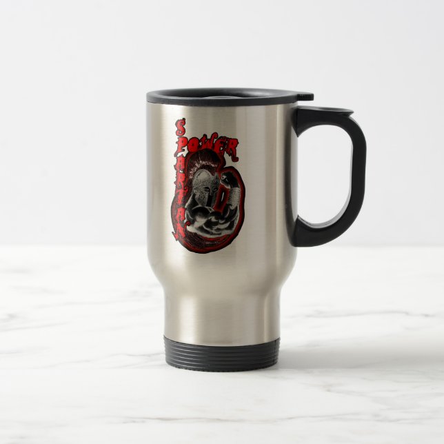 Térmica Caneca espartano do poder (Direita)