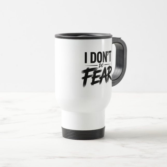 Térmica Caneca “Eu Não Tenho Medo” (Frente Esquerda)
