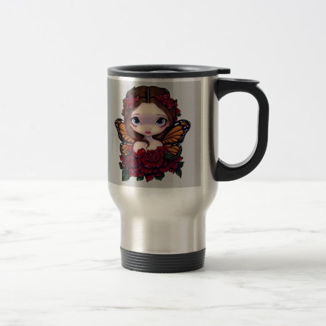 Térmica Caneca "feericamente" cor-de-rosa (Direita)