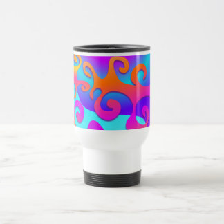 Térmica Caneca Funky do trio da árvore