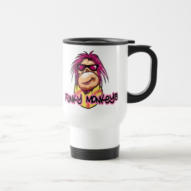 Térmica Caneca Funky dos macacos (Direita)