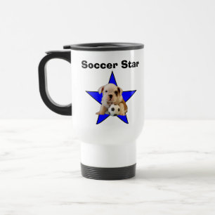 Térmica Caneca inglesa do filhote de cachorro do buldogue