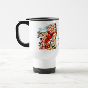Térmica caneca isolada para café ou bebidas, personalize