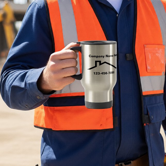 Térmica Caneca Isolada para Negócios de Construção (Criador carregado)