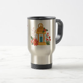 Térmica Caneca Lanterna Dourada | Caneca de Citação Inspir