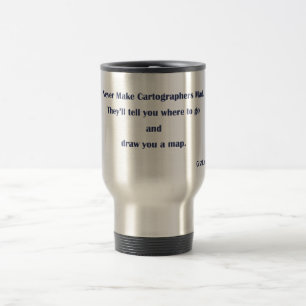 Térmica Caneca louca dos cartógrafos