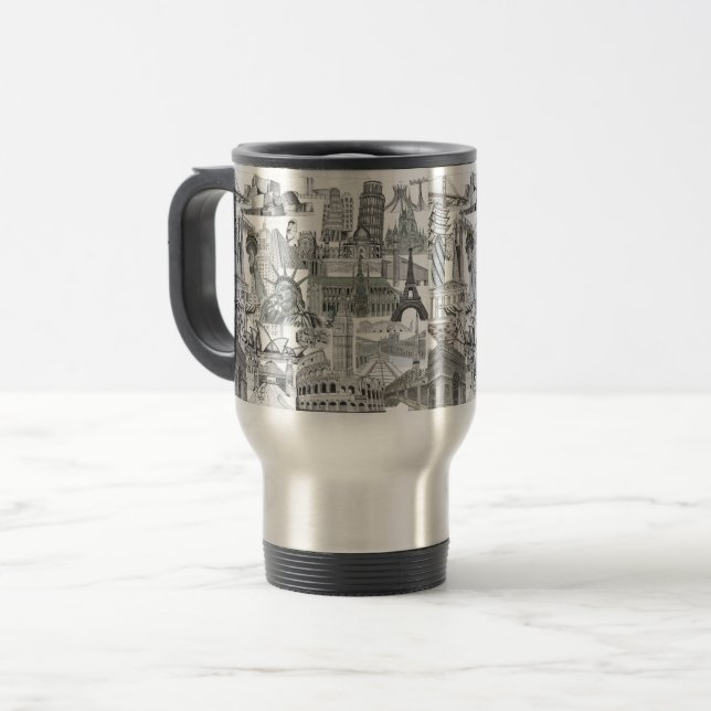 Térmica Caneca Mural Arch Search - 444ml Aço inoxidável (Frente Esquerda)