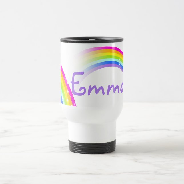 Térmica Caneca nomeada Short da violeta das meninas do (Centro)