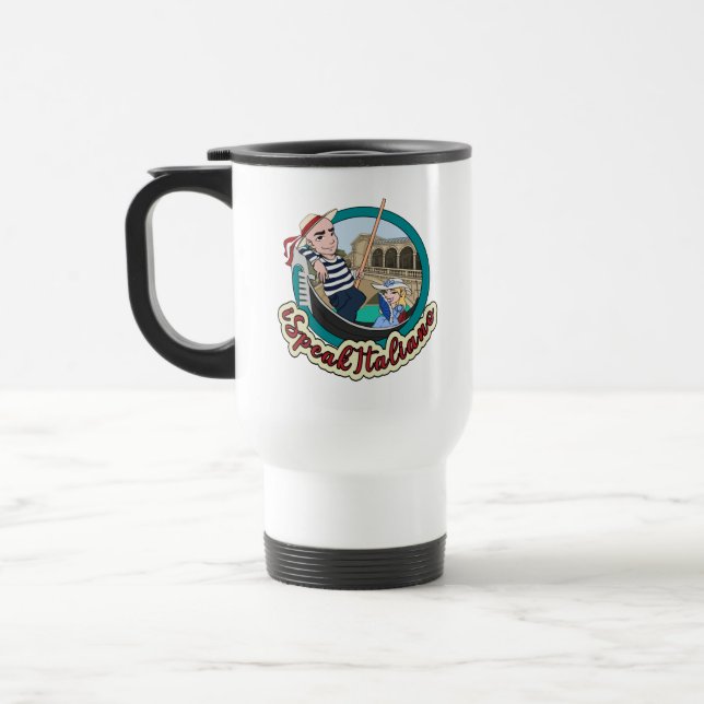 Térmica Caneca Oficial iSpeakItaliano (Esquerda)