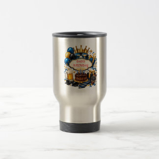 Térmica Caneca Personalizada de Aniversário do Papai Prese