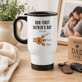 Térmica Caneca Personalizada do Nosso Primeiro Dia dos Pai