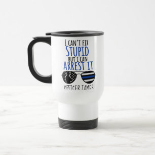 Térmica Caneca Personalizada para Policial, Oficial de pol