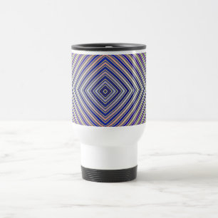Térmica Caneca psicadélico do plano da pirâmide