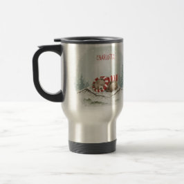 Térmica Caneca Urso de Inverno Personalizada – Design Anim