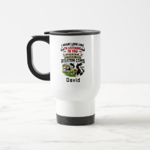 Térmica Caneca Vaca Engraçada – Pensando em Vacas Holandes