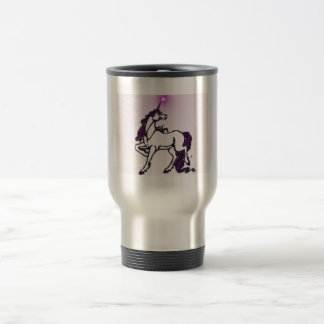 Térmica Caneca violeta do unicórnio do embaçamento