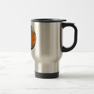 Térmica Cinzas/azul do CAVALO caneca de cerveja de 18