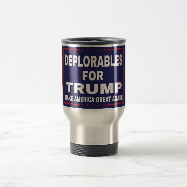 Térmica Deplorables para a caneca do telefone do trunfo (Centro)