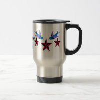 Estrelas e caneca das andorinhas