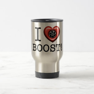 Térmica Eu amo a caneca do impulso de Turbo