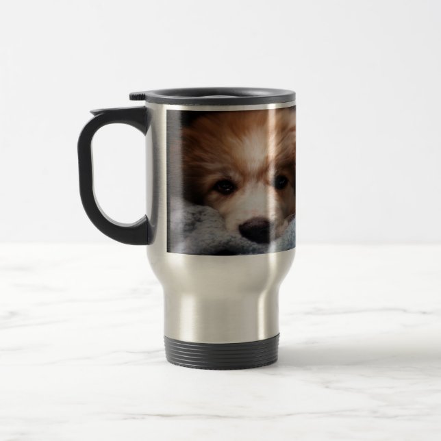 Térmica Eu amo minha caneca de café de grandes Pyrenees (Esquerda)