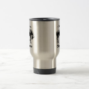 Térmica Eu amo minha caneca do percheron