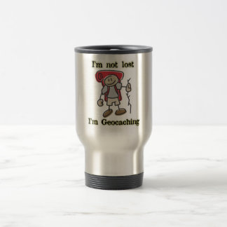Térmica "Eu não sou" caneca inoxidável gráfica perdida de
