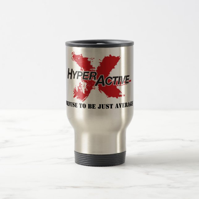 Térmica "Eu recuso ser apenas" caneca inspirador média (Centro)