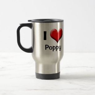 Térmica Eu te amo a caneca de viagem, personaliza o pai