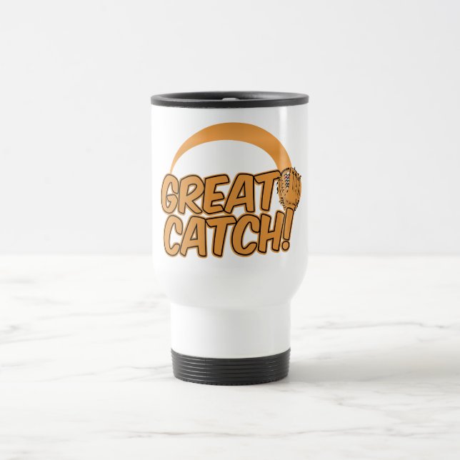 Térmica EXCELENTE CATCH! caneca personalizada - escolha es (Centro)