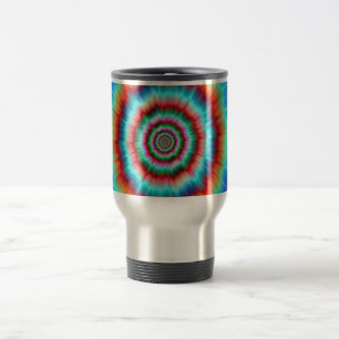 Térmica Explosão de caneca em azul e laranja