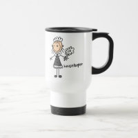Figura caneca da vara da empregada