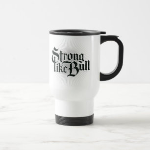 Térmica Forte como a caneca de cerveja de Bull