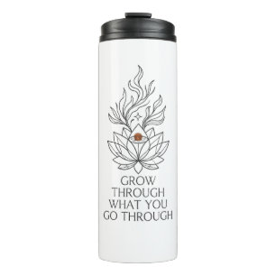Térmica Garrafa de Água com Citação Inspiradora