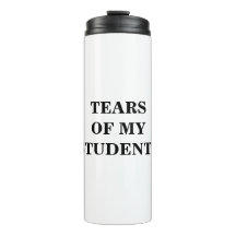 Garrafa de água das lágrimas dos meus alunos