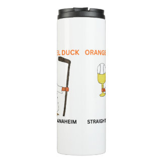 Térmica Garrafa de água de 710ml Orange Angel Duck
