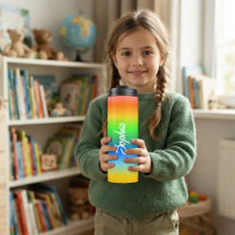 Garrafa de Água Personalizada para Crianças, Color