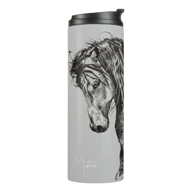 Térmica Garrafa de Água Selvagem Mustang - Mesteno (Giro à esquerda)