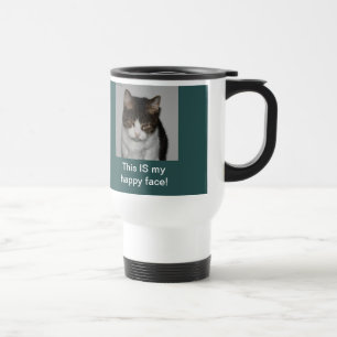 Térmica Gato da manhã - caneca personalizada