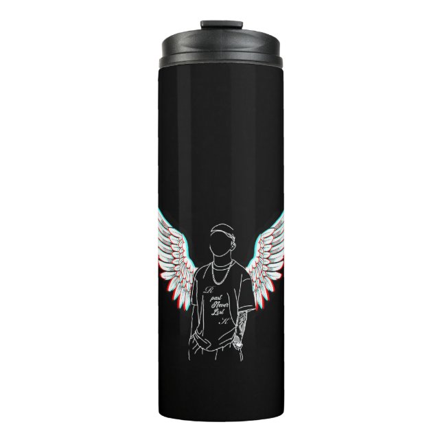 Térmica Hidrologia Garrafa De Água De Aço Inoxidável - Per (Frente)